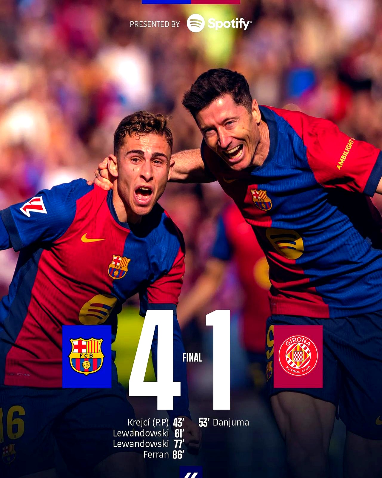 巴萨全力出击，擒获第一胜利